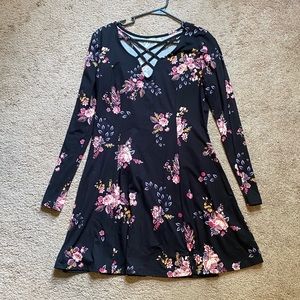 Mudd large floral dress